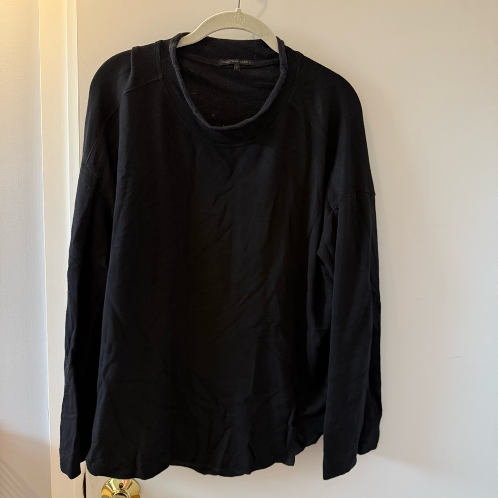 Beautiful People Black Long Sleeve Shirt